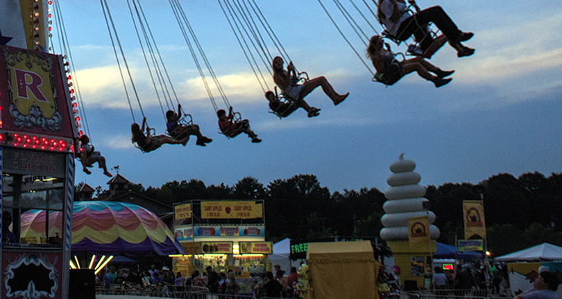 Mountain State Fair near Meadowbrook Log Cabin, Hendersonville, NC Photo by Will Thomas