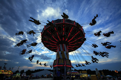 Mountain State Fair near Meadowbrook Log Cabin, Hendersonville, NC Photo by Will Thomas