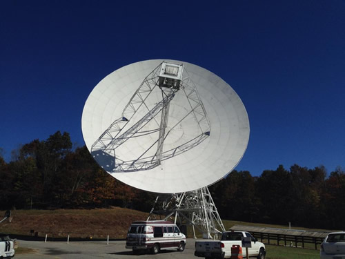 PARI has five radio telescopes. - PARI - Pisgah Astronomical Research Institute - Things to do near Meadowbrook Log Cabin