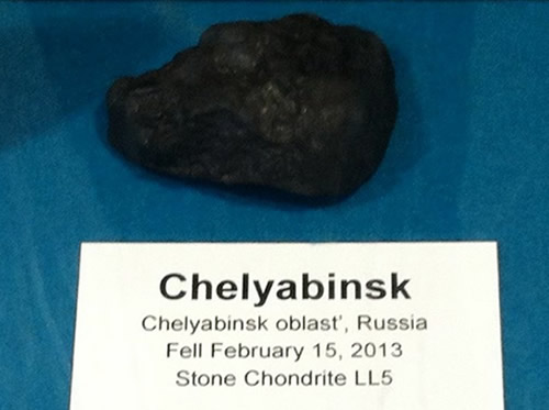 Chelyabinsk Meteorite Display at PARI - Pisgah Astronomical Research Institute - Things to do near Meadowbrook Log Cabin