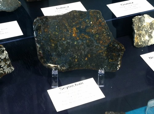 Meteorite Display at PARI - Pisgah Astronomical Research Institute - Things to do near Meadowbrook Log Cabin