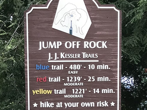 Jump Off Rock Hikes - Jump Off Rock - Laurel Park History Drive to Jump Off Rock - Things to do near Meadowbrook Log Cabin, Hendersonville, NC