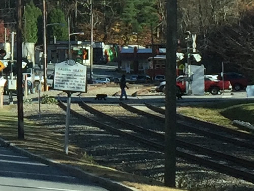 The town of Saluda - Late Fall Drive South along 176, the Old Spartanburg Highway