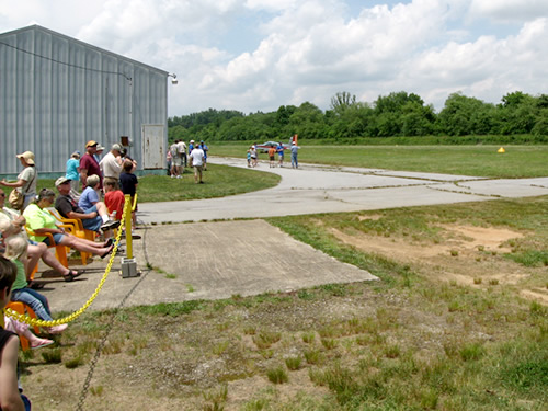 Watching Fly Bys at the Western North Carolina Air Museum Air Fair - Western North Carolina Air Museum and Air Fair – Things to do near Meadowbrook Log Cabin