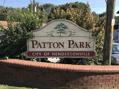 Patton Park – Near Meadowbrook Log Cabin, Hendersonville ,NC
