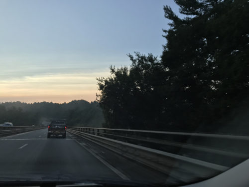 I-26 and the Peter Guice Bridge – Driving to Meadowbrook Log Cabin