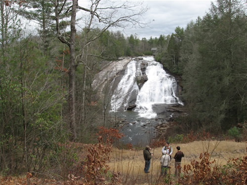 Triple Falls in Dupont State Forest