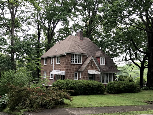 Cebrun D. Weeks House Built approximately 1925 - Clairmont Drive - Druid Hills Historic District Walking or Driving Tour