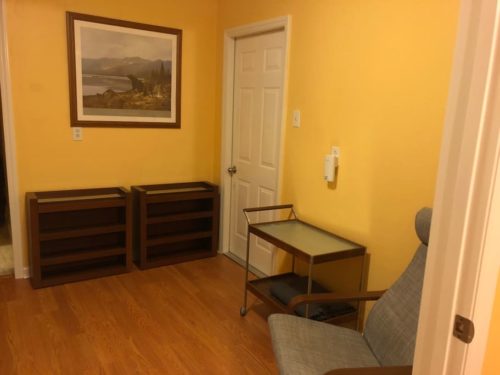 Office area in the Apple Barn Cottage - Apple Barn Cottage in Flat Rock