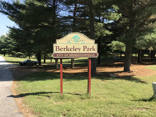 Berkley Mills Park – Near Meadowbrook Log Cabin, Hendersonville ,NC
