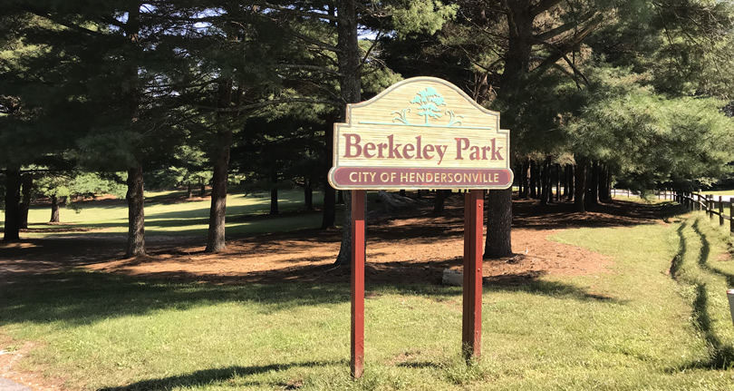 Berkley Mills Park – Near Meadowbrook Log Cabin, Hendersonville ,NC