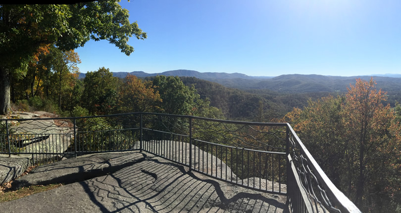 Jump Off Rock near Meadowbrook Log Cabin