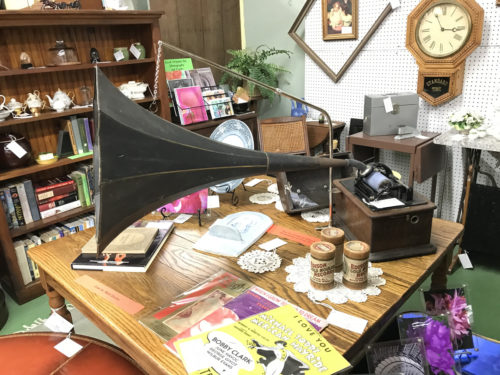 Antique Gramophone and lots of other stuff - Needful Things Antique Mall – Shopping near Meadowbrook Log Cabin, Hendersonville, NC