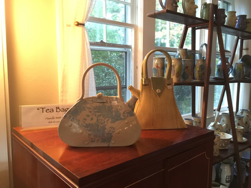 "Tea Bags" in a home studio in Druid Hills near Meadowbrook Log Cabin - Open Studio Tour of Henderson County - near Meadowbrook Log Cabin, Hendersonville, NC