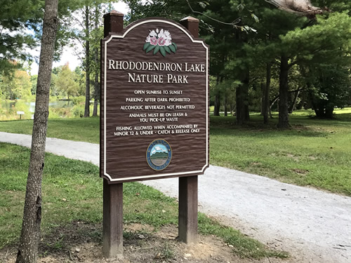 Rhododendron Lake Nature Park – Things to do near Meadowbrook Log Cabin
