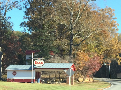 Along 176, the Old Spartanburg Highway - Late Fall Drive South along 176, the Old Spartanburg Highway