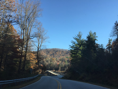 Late Fall Drive South along 176, the Old Spartanburg Highway