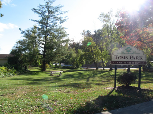 Toms Park, Allen Street Hendersonville , NC
