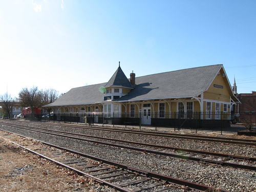 Historic Hendersonville Train Depot – Things to do near Meadowbrook Log Cabin