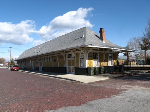 Historic Hendersonville Train Depot – Things to do near Meadowbrook Log Cabin