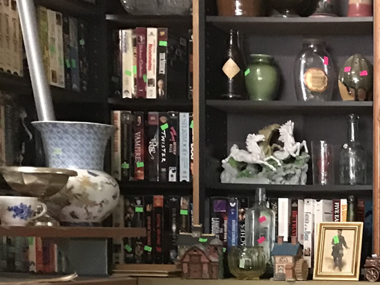 Porcelain and Ceramics, VHS tapes, books... - Junk & Disorderly – Indoor Flea Market near Meadowbrook Log Cabin