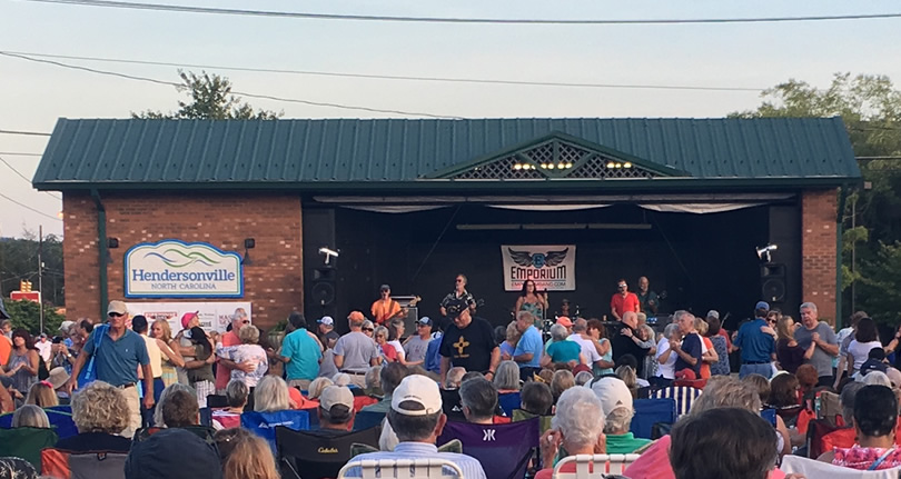 Music On Main Street Free Street Concert Series, Downtown Hendersonville