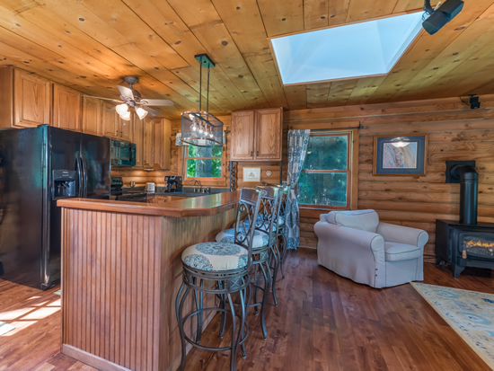 Kitchen and Living Room