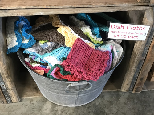 Handmade Crocheted Dish Cloths