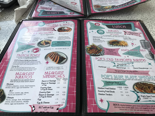 Pop's 5 Points Diner in Hendersonville, NC