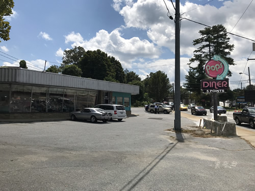 Pop's 5 Points Diner in Hendersonville, NC