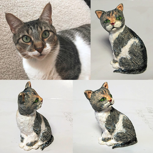 Kat’s Kreative Klay Custom Pet Sculpture
