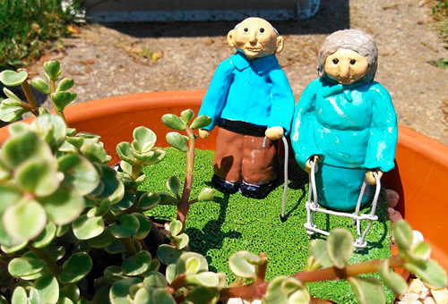 Kat’s Kreative Klay Fairy Garden Figurines