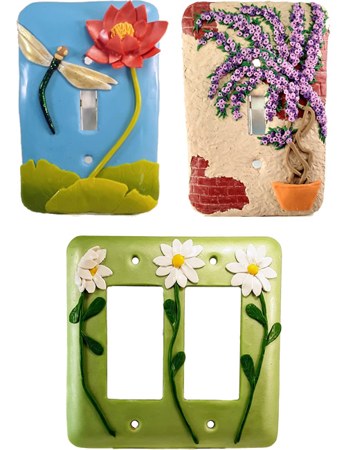 Kat’s Kreative Klay Light Switch Covers